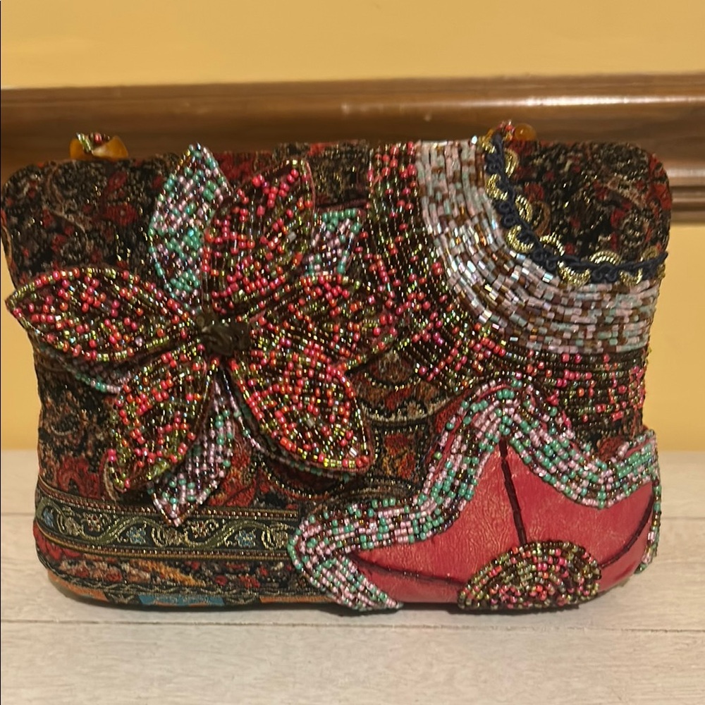 Prezzo Embellished Floral Women's Bag